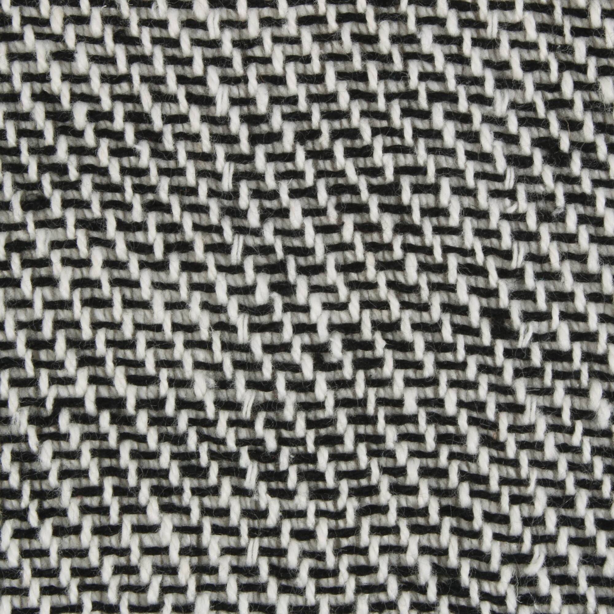 DII® Black Four Square Woven Throw